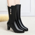 Bota Feminina Victoria Couro Legítimo/Promoção de Outono