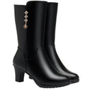 Bota Feminina Victoria Couro Legítimo/Promoção de Outono