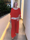 Conjunto Calça e Blusa Valeria / Conforto e Estilo para todas as ocasiões