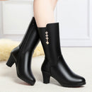 Bota Feminina Victoria Couro Legítimo/Promoção de Outono