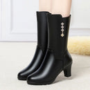 Bota Feminina Victoria Couro Legítimo/Promoção de Outono