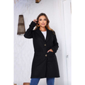 Casaco Sobretudo longo Antonella /Perfeito para a Mulher que Brilha em Todas Ocasiões!