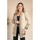 Cardigan Tricot Vitória /Perfeito para a Mulher que Brilha em Todas Ocasiões!